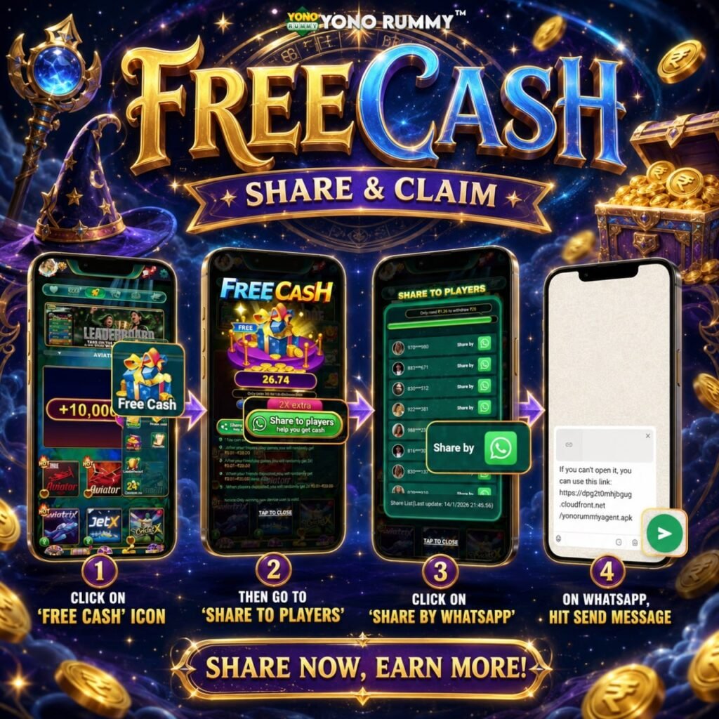 Yono Rummy Free Cash